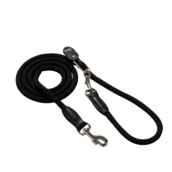 Hunter Variolijn Freestyle Nylon Rond Hondenriem Zwart