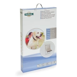 Petsafe Dierenluik 660 Aluminium Xl Hondenluik 70x42x6.4 Cm Wit Transparant