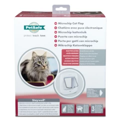 Petsafe Dierenluik Microchip Kattenluik 22.5x14x25.1 Cm Wit