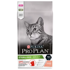Pro Plan Sterilised Adult Zalm Optisenses Kattenvoer 2 X 10 Kg + Gratis 4 X Felix Party Mix Snacks