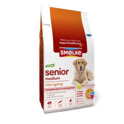 Smolke Senior Medium Kip&Lam&Vis Hondenvoer 3 Kg
