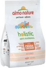 Holistic 2x2kg Voordeelpakket Anti Hairball Kip & Rijst Almo Nature