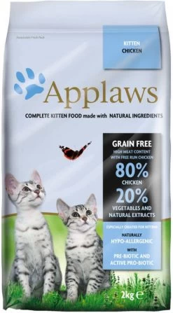 Applaws Gemengd Probeerpakket Droog & Natvoer In Voordeelset 2 Kg Adult Kip Met Lam + 6 X 156 G Kippenborst & Kaas -Default Template 5 applaws 2kg voor kittens kattenvoer 119075