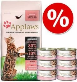 Applaws Gemengd Probeerpakket Droog & Natvoer In Voordeelset 2 Kg Adult Kip Met Lam + 6 X 156 G Kippenborst & Kaas -Default Template 5 applaws gemengd probeerpakket droog en natvoer in voordeelset 2 kg kitten droogvoer 6 x 156 g kippen