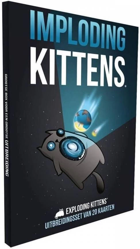 Asmodee Exploding Kittens Kaartspel Imploding Kittens Uitbreiding(Nl ) 4 Asmodee Exploding Kittens Kaartspel Imploding Kittens Uitbreiding(Nl ) - Afbeelding 2