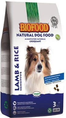Biofood Hondenvoeding Lam&Rijst Hondenvoer 3 Kg 6 Biofood Hondenvoeding Lam&Rijst Hondenvoer 3 Kg - Afbeelding 4