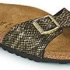 Birkenstock Slippers Madrid Shiny Python Met Voorgevormd Voetbed, Schoenwijdte Smal -Default Template 5 birkenstock slippers madrid 1173008