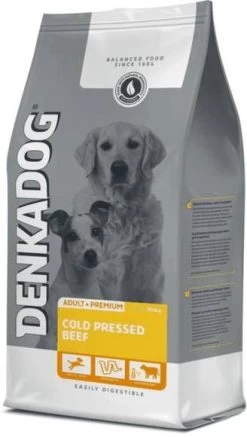 Denkadog Cold Pressed Rund Hondenvoer 20 Kg