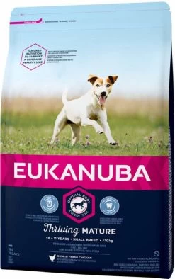 Eukanuba Thriving Mature Small Breed Hondenvoer Kip 3 Kg -Default Template 5 eukanuba dog thriving mature small breed 3 kg 46405