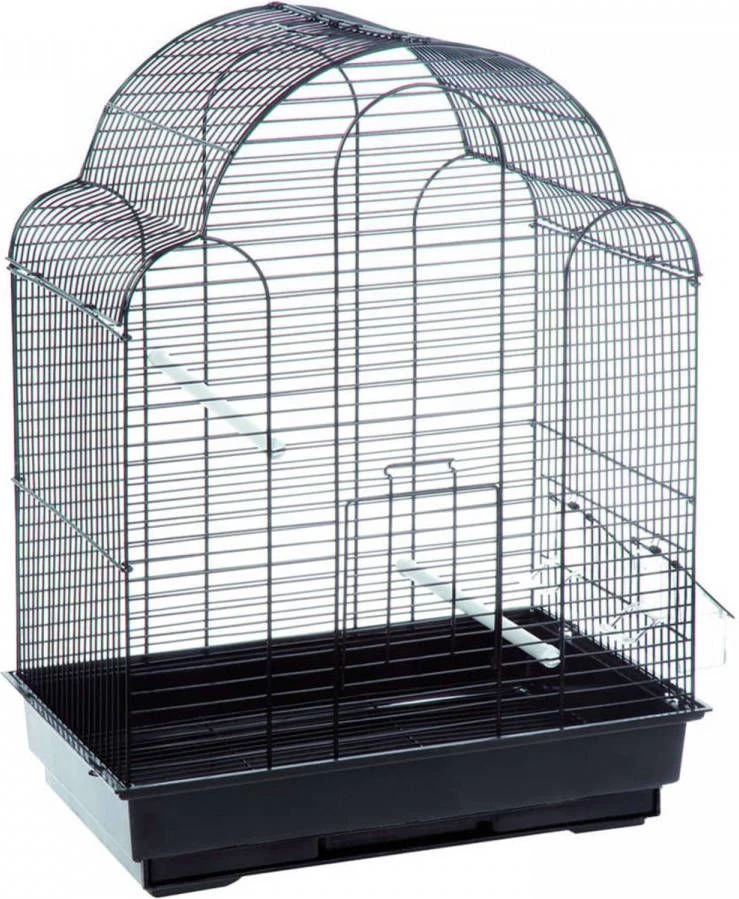 Flamingo Vogelkooi Bali 46x30, 5x58 Cm Zwart 3 Flamingo Vogelkooi Bali 46x30, 5x58 Cm Zwart