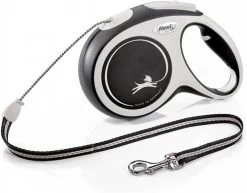 Flexi Rollijn New Comfort KoordZwart&Lichtgrijs Hondenriem 8 -Default Template 5 flexi new comfort rollijn m zwart 8m hond 119806