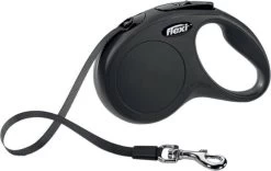 Flexi Rollijn New Classic Tape Large 5 M Hondenriem Zwart Tot50kg -Default Template 5 flexi rollijn classic band zwart 5 mtr tot 50 kg 24260