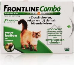 Frontline Combo Spot On Anti Vlooien En Teken Druppels Kat Vanaf 1 Kg 6 Pipetten -Default Template 5 frontline 10 korting voor katten 3 pipetten spot on kat 140979