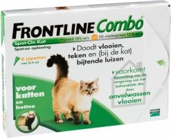 Frontline Combo Spot On Anti Vlooien En Teken Druppels Kat Vanaf 1 Kg 6 Pipetten -Default Template 5 frontline 10 korting voor katten 6 pipetten combo spot on kat 140749