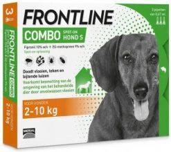 Frontline Combo S: Van 2 Tot 10 Kg Anti Vlooienmiddel En Tekenmiddel Hond 3 Pipetten -Default Template 5 frontline combo hond 15182