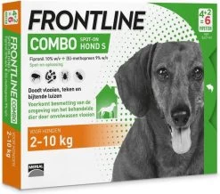 Frontline Combo S: Van 2 Tot 10 Kg Anti Vlooienmiddel En Tekenmiddel Hond 3 Pipetten -Default Template 5 frontline combo spot on hond 15359