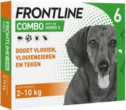 Frontline Combo S: Van 2 Tot 10 Kg Anti Vlooienmiddel En Tekenmiddel Hond 3 Pipetten -Default Template 5 frontline combo spot on hond s 6 pipetten 53541