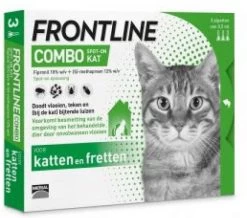 Frontline Combo Spot On Anti Vlooien En Teken Druppels Kat Vanaf 1 Kg 6 Pipetten -Default Template 5 frontline combo spot on kat 3 pipetten 25136