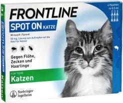 Frontline Spot On Anti Vlooien En Teken Druppels Kat Vanaf 1 Kg 6 Pipetten -Default Template 5 frontline ongediertebestrijding spot on kat 6 pipetten 115288