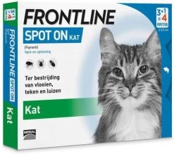 Frontline Spot On Anti Vlooien En Teken Druppels Kat Vanaf 1 Kg 6 Pipetten -Default Template 5 frontline spot on kat 4 pipetten 21016