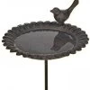 Huismerk Premium Gietijzer Vogelbad Tuinsteker 218 X 80 X 358 Mm -Default Template 5 haushalt 2 in 1 vogelbad en voederplaats 626724