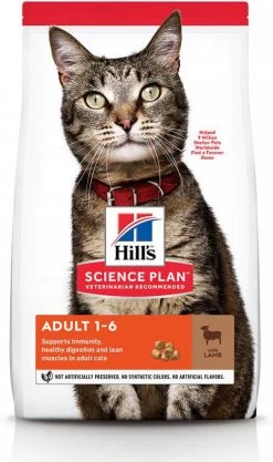 Hill's Hill's Adult Lam & Rijst Kattenvoer 10 Kg + 12 X Hill's Adult Favourite Selection Pouches -Default Template 5 hills science plan 10kg adult 1 6 l care met lam kattenvoer 108645