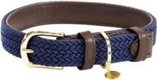 KENTUCKY DOGWEAR Nylon Gevlochten XS Navy 37 Cm