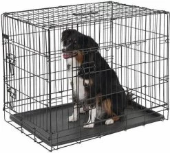 Kerbl Hondenbench 92x63x74 Cm Zwart