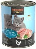 Leonardo Voordeelpakket All Meat Blikjes Kattenvoer 24 X 800 G Kitten Gevogelte