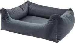 Madison Hondenmand Velvet 80x67x22 Cm Grijs