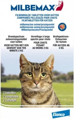Milbemax Ontworming Tabletten Grote Kat 2 12 Kg 2 X 2 Tabletten -Default Template 5 milbemax ontwormingsmiddel kat 2 tabletten 76483