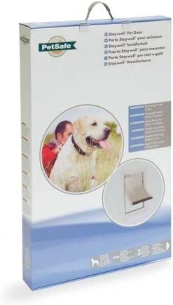 Petsafe Dierenluik 660 Aluminium Xl Hondenluik 70x42x6.4 Cm Wit Transparant -Default Template 5 petsafe hondenluik tot 100 kg aluminium 53790
