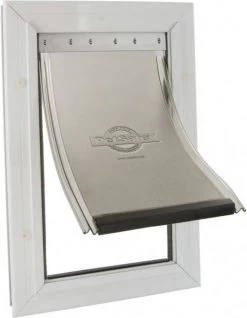 Petsafe Dierenluik 660 Aluminium Xl Hondenluik 70x42x6.4 Cm Wit Transparant -Default Template 5 petsafe huisdierenluik 660 maximaal 100 kg aluminium 5016 147859