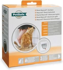 Gebr. De Boon PetSafe Staywell® 4 Sluitposities Klassiek Kattenluik Voor Katten -Default Template 5 petsafe kattenluik four way 48428