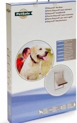Petsafe Dierenluik 660 Aluminium Xl Hondenluik 70x42x6.4 Cm Wit Transparant -Default Template 5 petsafe staywell 660 17719
