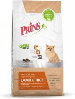 Prins ProCare Mini Lam & Rijst Hypoallergenic Hondenvoer 3 Kg -Default Template 5 prins procare mini lam en amp rijst hypoallergic 7 5 kg 133714