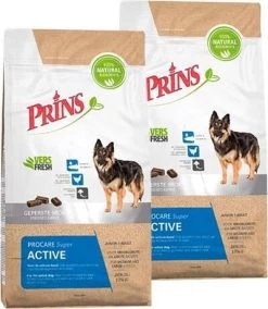 Prins ProCare Super Active Hondenvoer 15 Kg + Gratis Naturecare Worst -Default Template 5 prins procare super active hondenvoer 2 x 15 kg 30