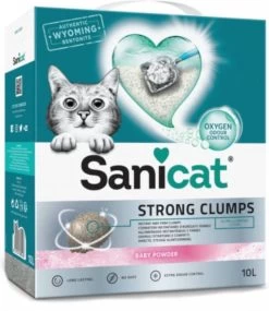 Sanicat Strong Clumps Baby Powder Kattenbakvulling 2 X 10 Liter 7 Sanicat Strong Clumps Baby Powder Kattenbakvulling 2 X 10 Liter -Default Template 5 sanicat 10l strong clumps kattenbakvulling klonterend 109004