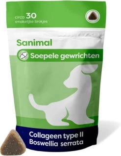 Emax Sanimal Soepele Gewrichten Met Boswellia Voor De Hond 3 X 30 Stuks -Default Template 5 sanimal soepele gewrichten 30 stuks 137399