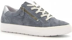Scapino Hush Puppies Suède Sneakers Blauw