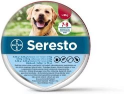 Seresto 5% Korting! Op Vlooienhalsband Voor Honden Voor Honden > 8 Kg(Halsband 70 Cm ) -Default Template 5 seresto teken en vlooien halsband hond vanaf 8kg 70 cm 22140