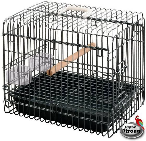 Strong Reiskooi Voor Vogels Light 33x45x39 Cm Zwart 99036 3 Strong Reiskooi Voor Vogels Light 33x45x39 Cm Zwart 99036