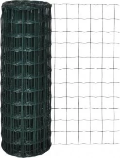 VidaXL Euro Gaas 10 X 1, 0 M/maaswijdte 76 X 63 Mm -Default Template 5 vidaxl euro hek 10x1 0 m staal groen 136335