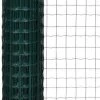 VidaXL Euro Gaas 10 X 1, 2 M/maaswijdte 100 X 100 Mm -Default Template 5 vidaxl euro hek 10x1 2 m staal groen 358584