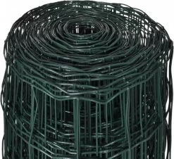 VidaXL Euro Gaas 10 X 1, 0 M/maaswijdte 100 X 100 Mm -Default Template 5 vidaxl euro hek 10x10 m staal groen 79217