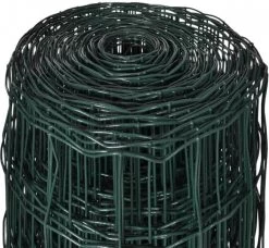 VidaXL Euro Gaas 10 X 1, 5 M/maaswijdte 76 X 63 Mm -Default Template 5 vidaxl euro hek 10x15 m staal groen 83732