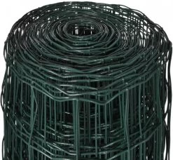 VidaXL Euro Hek 10x1, 7 M Met 76x63 Mm Gaas Staal -Default Template 5 vidaxl euro hek 10x17 m staal groen 80671