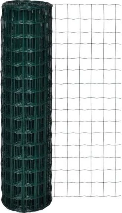 VidaXL Euro Gaas 25 X 1, 5 M/maaswijdte 100 X 100 Mm -Default Template 5 vidaxl euro hek 25x1 5 m staal groen 136333