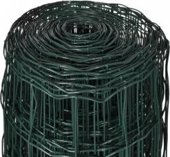 VidaXL Euro Gaas 25 X 1, 0 M/maaswijdte 76 X 63 Mm -Default Template 5 vidaxl euro hek 25x10 m staal groen 68950