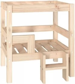 VidaXL Hondenmand 55, 5x53, 5x60 Cm Massief Grenenhout